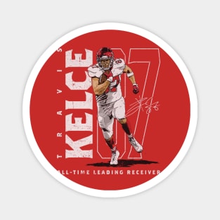 Travis Kelce Kansas City All Time Leading Receiver Magnet